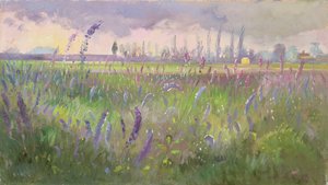 Delphiniums, Tormenta pasando, 1991